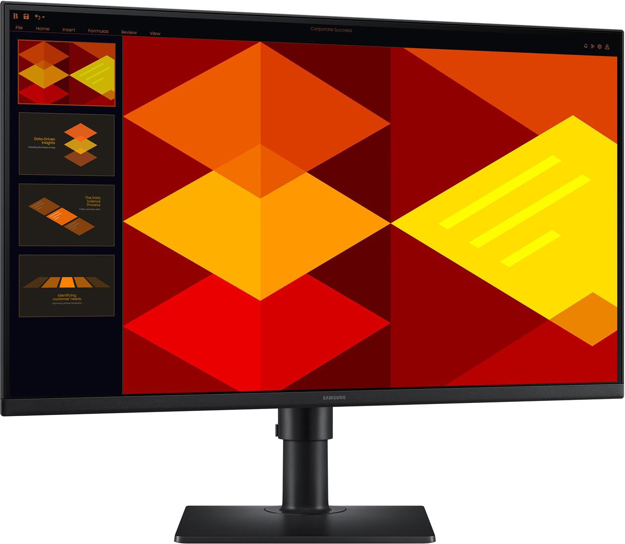 Монiтор Samsung 27" S27D400 (LS27D400GAIXUA) IPS Black 100Hz