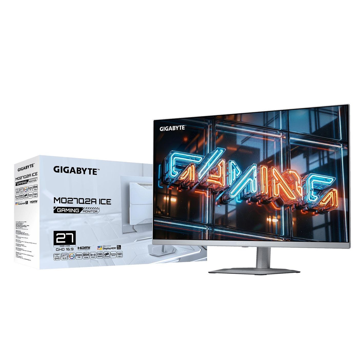 Monitor GIGABYTE 27" MO27Q2A ICE EK OLED / 280Hz