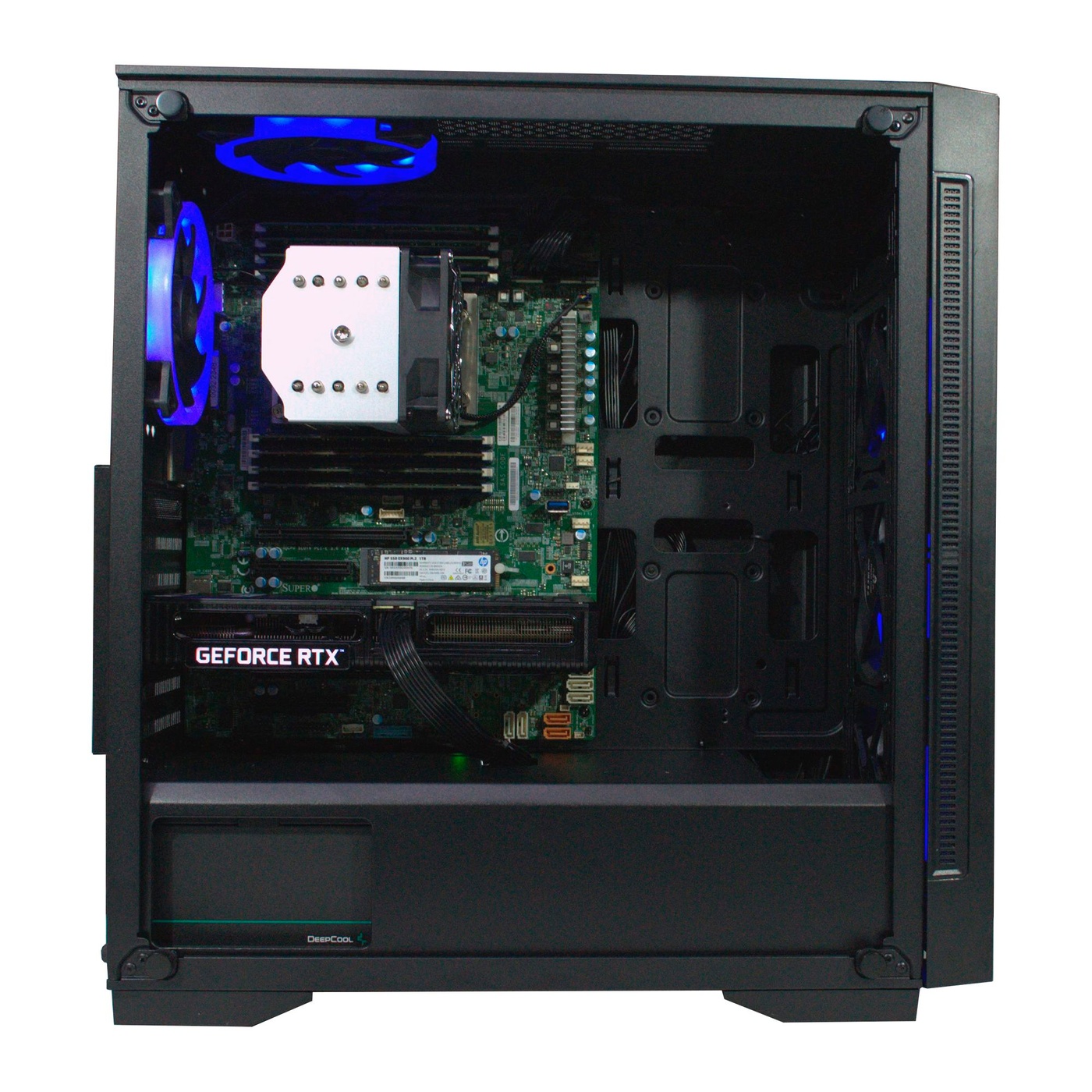 Робоча станція PowerUp #255 AMD EPYC 7702/128 GB/HDD 2 TB/SSD 512GB/GeForce RTX 3060 12GB