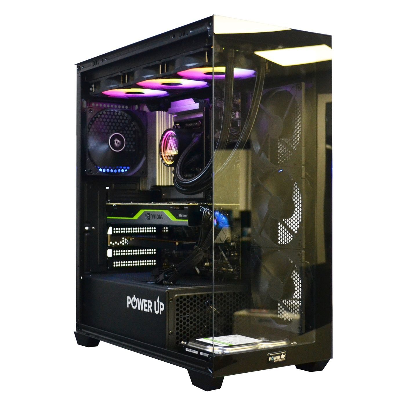 Рабочая станция PowerUp Desktop #806 Core Ultra 5 250KF PLUS/32 GB/SSD 1TB/NVIDIA Quadro RTX5000 16GB