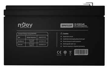 Njoy GP07122F 12V 7AH (BTVACGUOBTD2FCN01B) AGM Battery