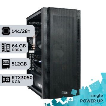 Рабочая станция PowerUp #317 Xeon E5 2699 v4/128 GB/SSD 1TB/GeForce RTX 5070Ti 16GB