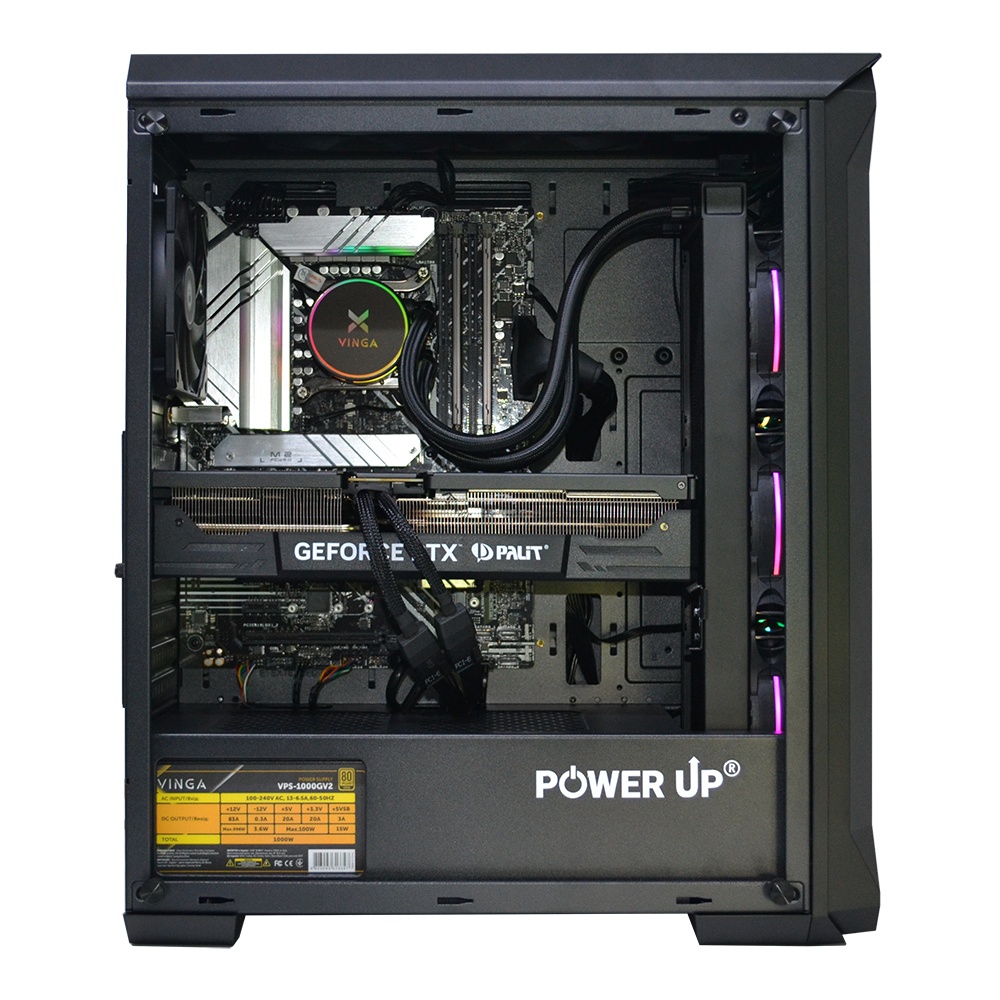Робоча станція PowerUp Desktop #269 Ryzen 9 7900x/64 GB/SSD 1TB/GeForce RTX 4070 12GB
