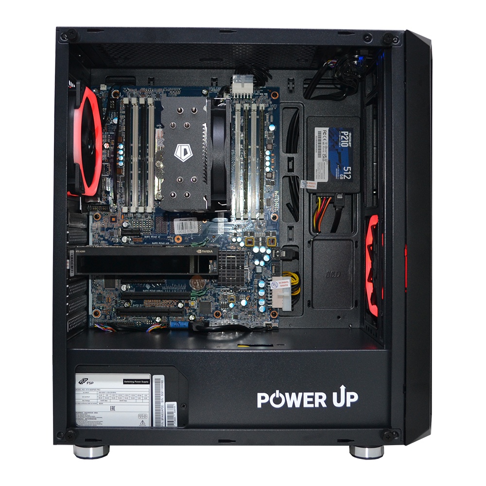 Робоча станція PowerUp #265 Xeon E5 2699 v3/64 GB/SSD 512GB/NVIDIA Quadro RTX A2000 6GB