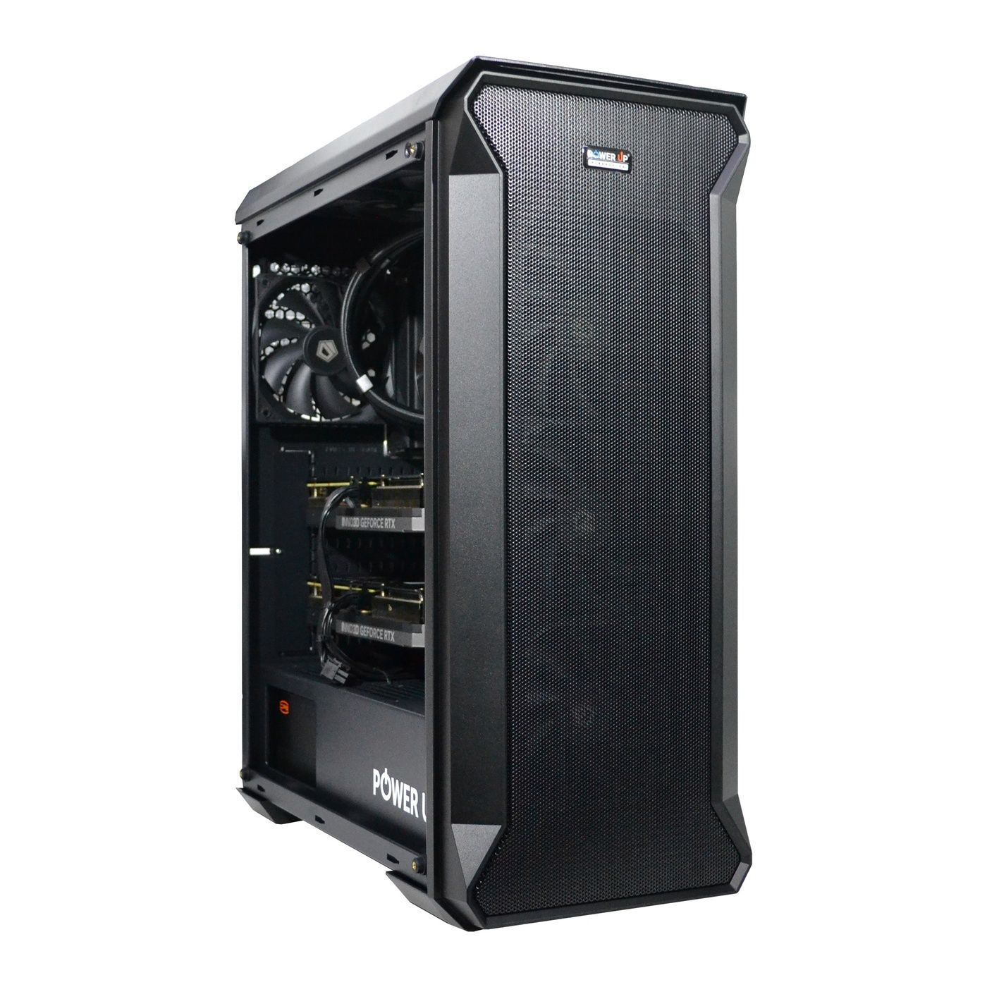 AI Workstation PowerUp #44 Core i5 14600K/64 GB/SSD 1TB/GeForce RTX 5060Ti 16GB x2