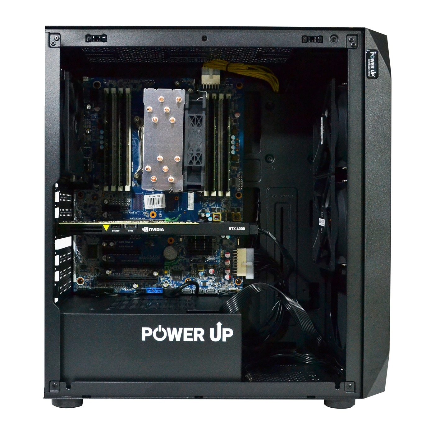 Рабочая станция PowerUp #303 Xeon E5 2673 v4/64 GB/SSD 1TB/NVIDIA Quadro RTX4000 8GB