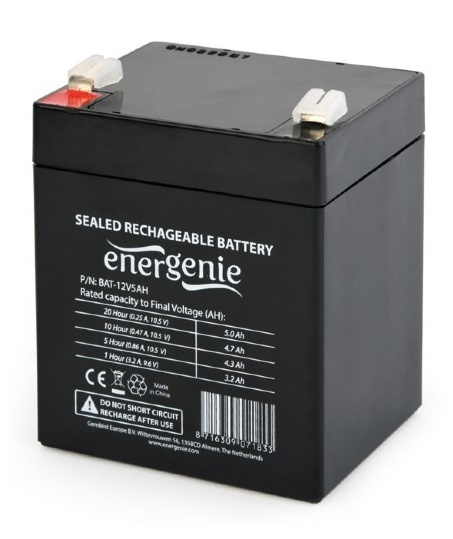 Аккумуляторная батарея EnerGenie 12V 5AH (BAT-12V5AH) AGM