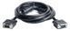Cablexpert (CC-PPVGAX-10B) VGA-VGA HD15M/HD15F Extension Cable with 2 Ferrule Rings, Black, 3m