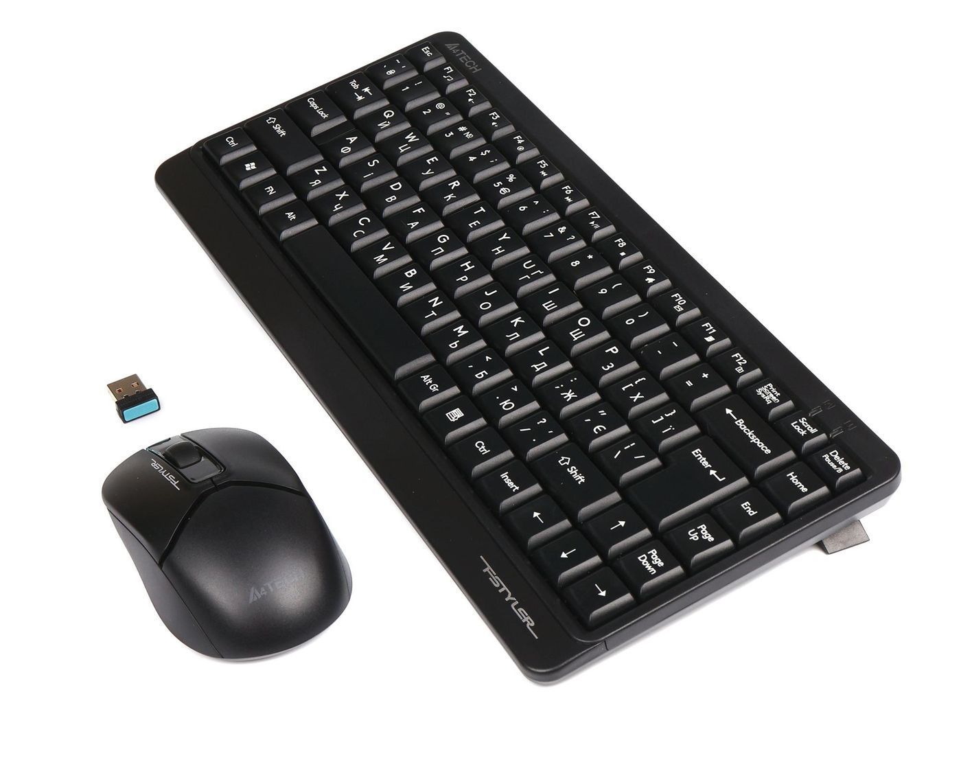 Комплект (клавиатура, мышь) беспроводной A4Tech FG1112 Black