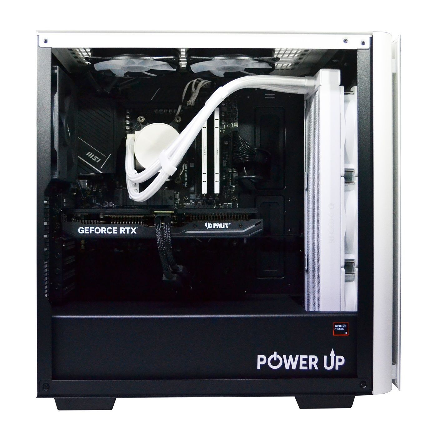 Робоча станція PowerUp Desktop #624 Core i5 14400F/64 GB/SSD 1TB/GeForce RTX 5070Ti 16GB