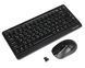 Комплект (клавиатура, мышь) беспроводной A4Tech FG1112 Black