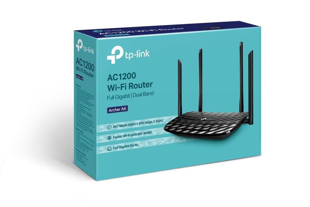 Бездротовий маршрутизатор TP-LINK (ARCHER A6)