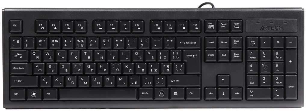 Keyboard A4tech KR-83 Black