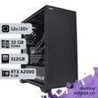 Рабочая станция PowerUp Desktop #119 Core i7 12700KF/32 GB/HDD 1 TB/SSD 512GB/NVIDIA Quadro RTX A2000 6GB
