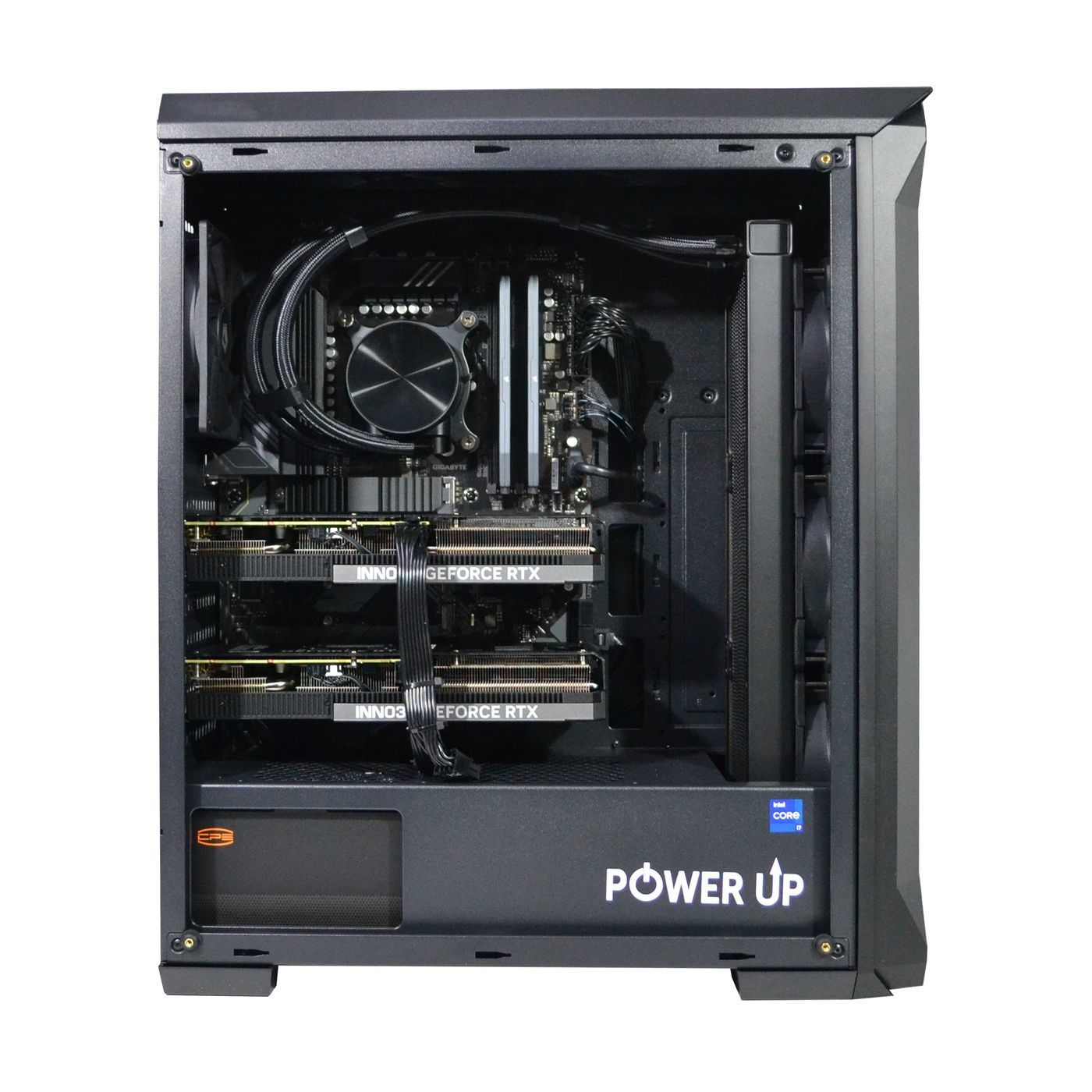 AI Workstation PowerUp #46 Core i7 14700K/64 GB/SSD 1TB/GeForce RTX 5060Ti 16GB x2