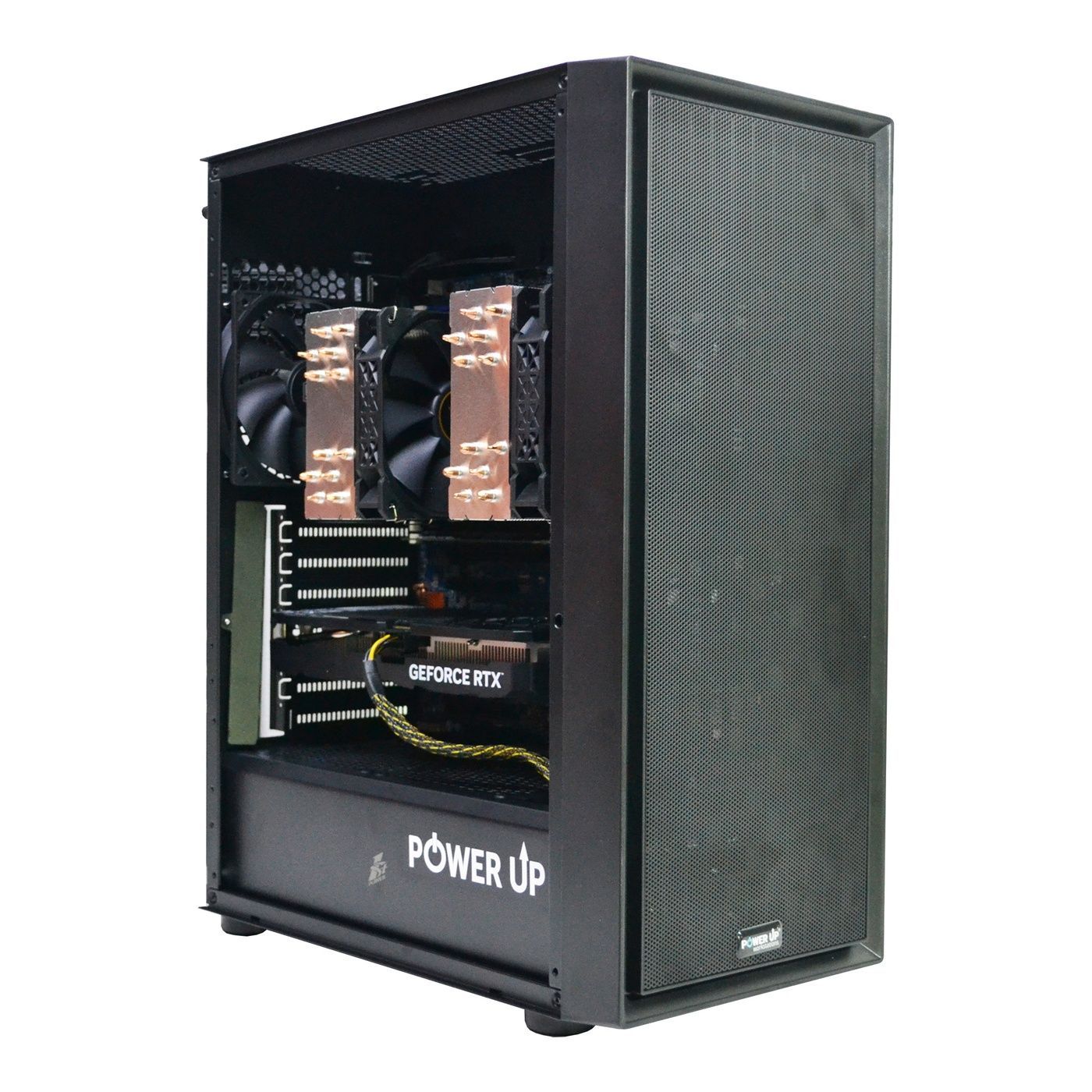 PowerUp #577 Dual-Processor Workstation with Xeon E5 2680 v4 x2/64 GB/1 TB SSD/GeForce RTX 5050 8 GB