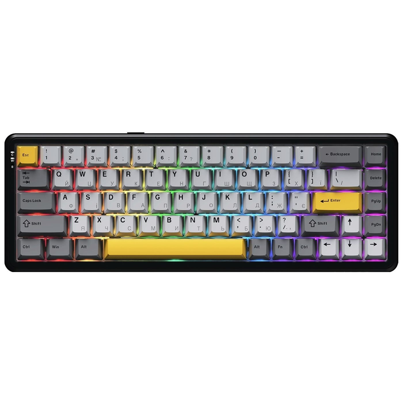 Keyboard Ajazz AK680 MAX Magnetic Switch RGB USB Black (AK6