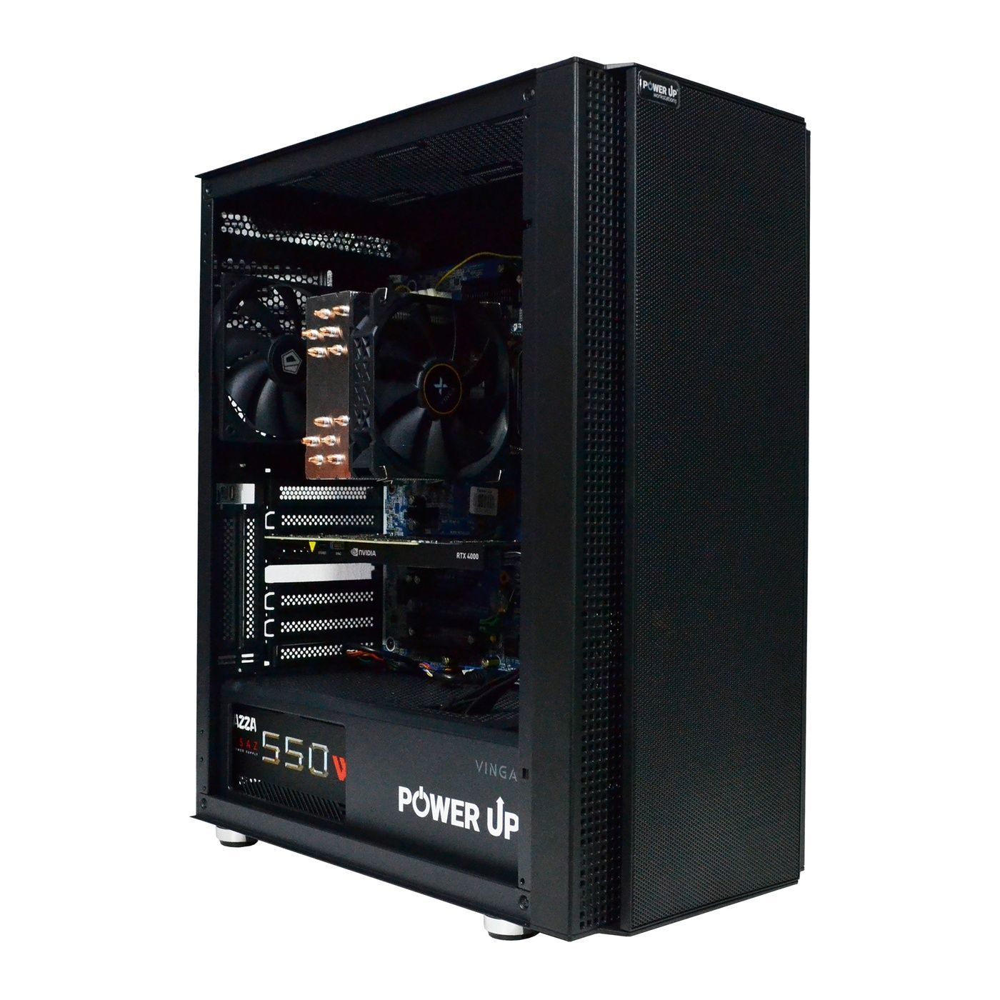 Рабочая станция PowerUp #306 Xeon E5 2680 v4/64 GB/SSD 512GB/NVIDIA Quadro RTX4000 8GB