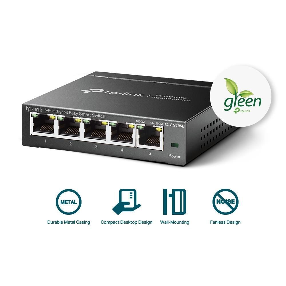 NET SWITCH TP-LINK 5PORT /1 Gbps (TL-SG105E)