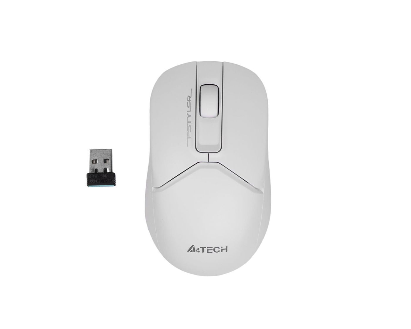 Комплект (клавіатура, миша) бездротовий A4Tech FG1012 White