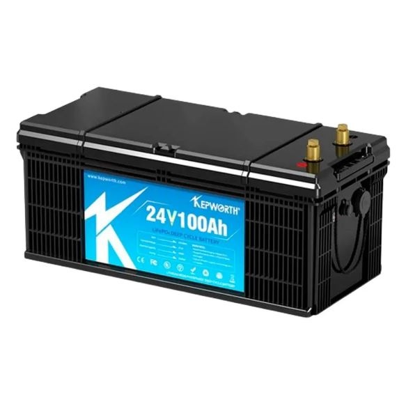 Акумуляторна батарея Kepworth 24V 100Ah LiFePO4, BMS (2520Вт/г)