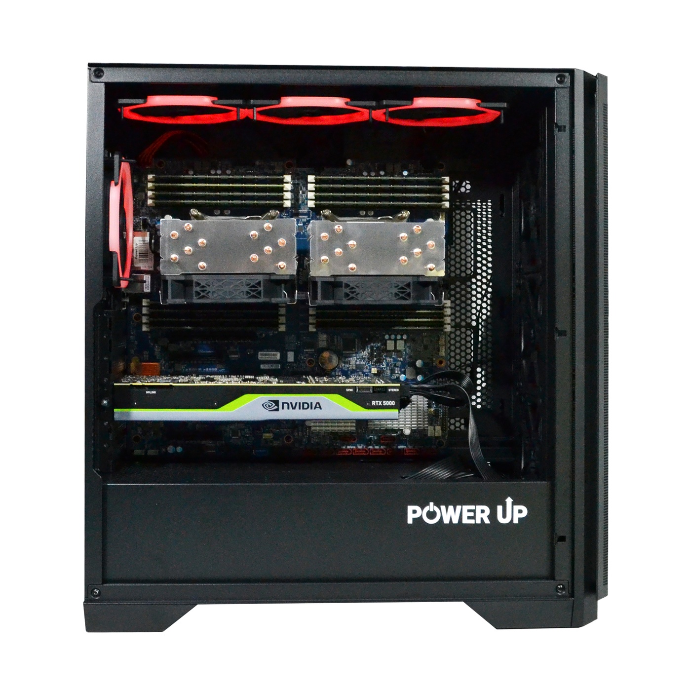 PowerUp Dual Processor Workstation #451 Xeon E5 2673 v4 x2/128 GB/SSD 1TB/NVIDIA Quadro RTX5000 16GB