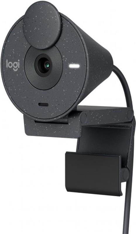 Веб-камера Logitech Brio 300 Graphite (960-001436)