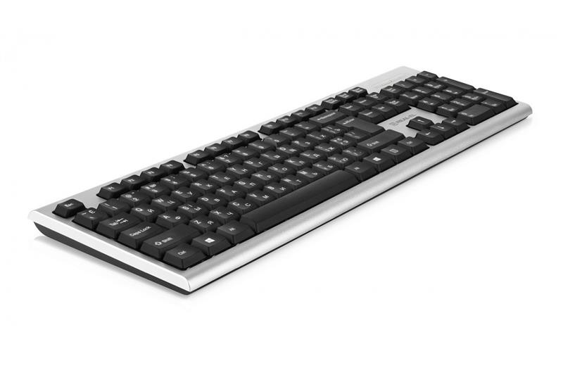 Keyboard REAL-EL 507 Standard Silver USB