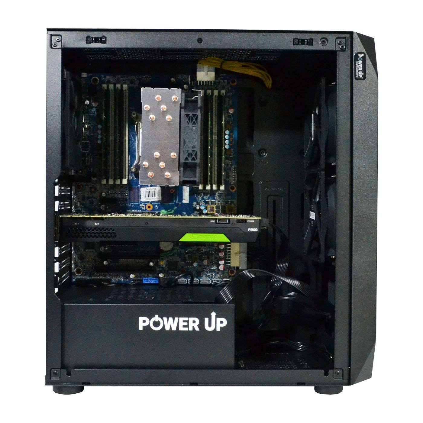 Рабочая станция PowerUp #309 Xeon E5 2680 v4/64 GB/HDD 2 TB/SSD 1TB/NVIDIA Quadro P5000 16GB