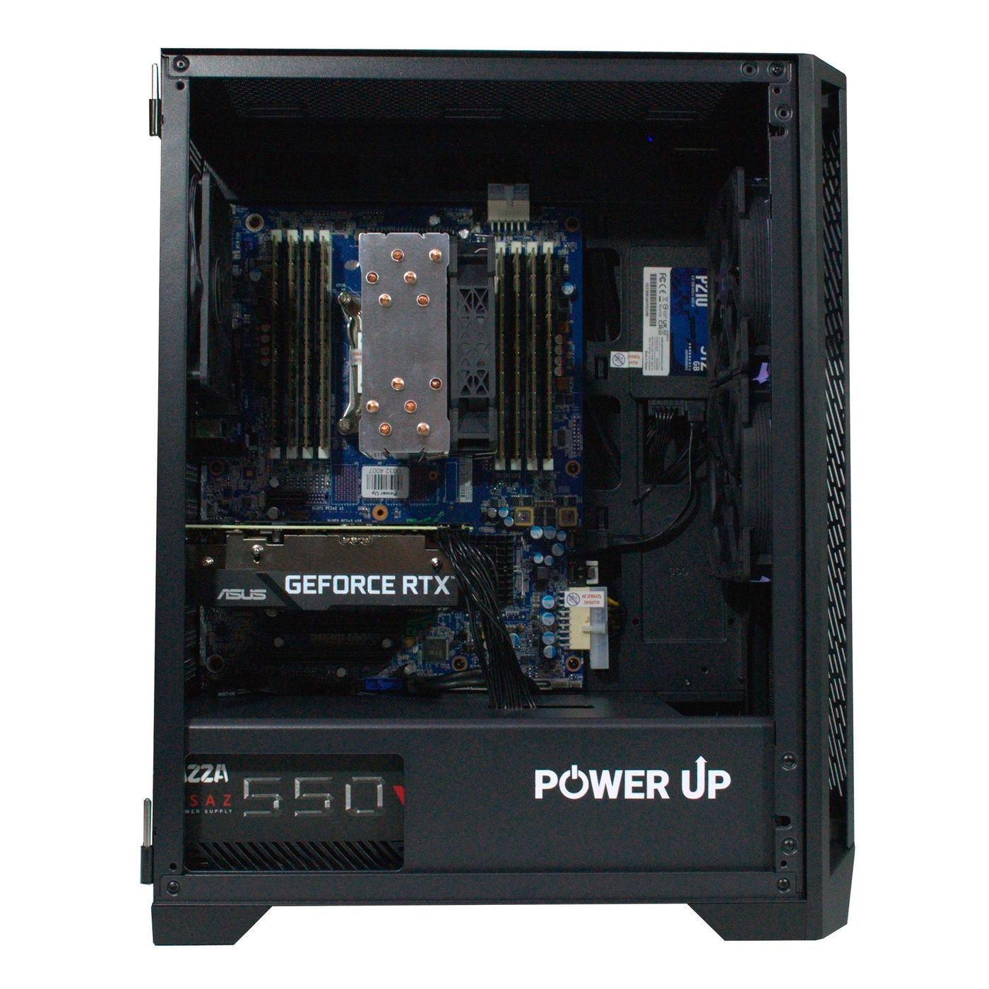Рабочая станция PowerUp #378 Xeon E5 2680 v4/64 GB/SSD 1TB/GeForce RTX 5050 8GB