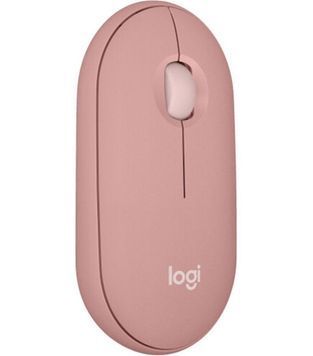 Мышь беспроводная Logitech Pebble Mouse 2 M350s Rose (910-007014)