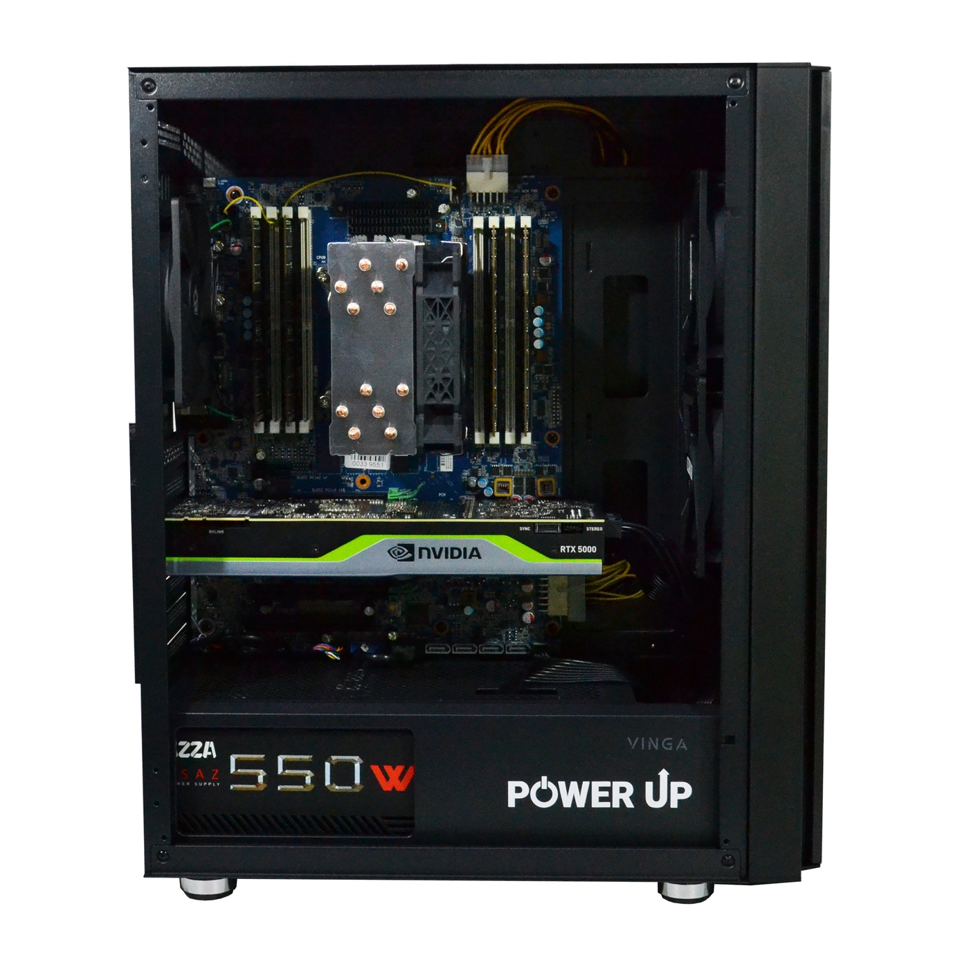 Рабочая станция PowerUp #310 Xeon E5 2680 v4/64 GB/HDD 2 TB/SSD 1TB/NVIDIA Quadro RTX5000 16GB