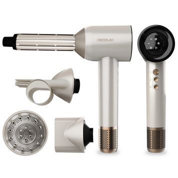 Hair dryer Cecotec DryGlam Waves Champagne 4in1 (A01_EU01_103715)