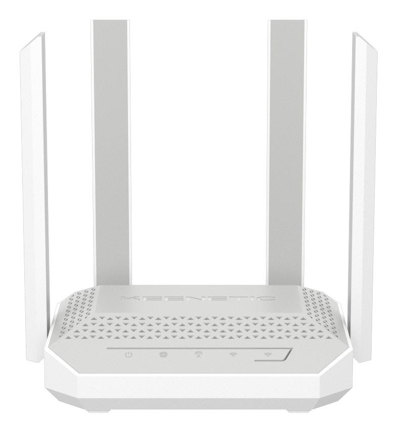 Разъемы и индикаторы маршрутизатора KEENETIC Speedster 4G+ KEENETIC Speedster 4G+ (KN-2911) вид сбоку с портами