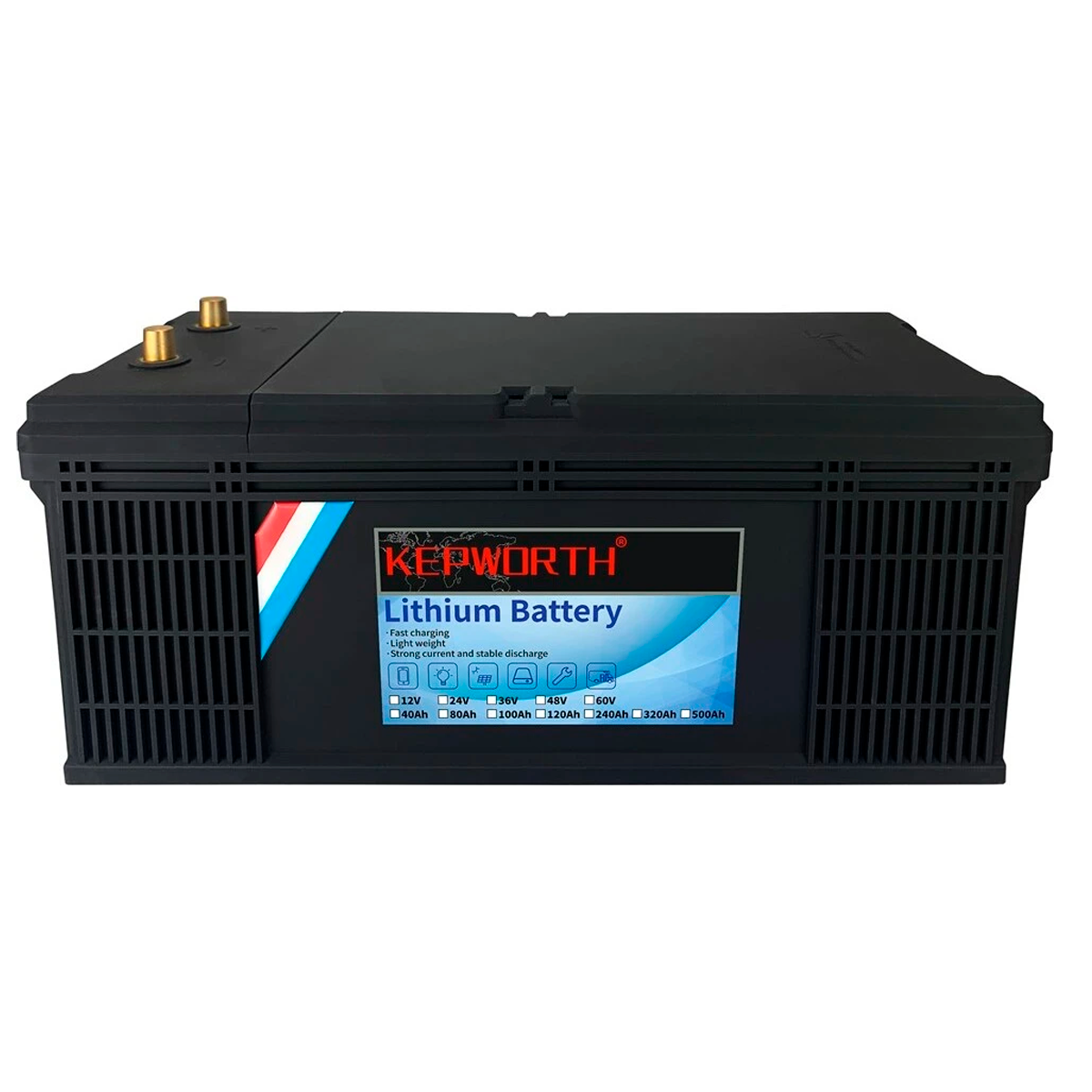 Kepworth 12V 200Ah Lifepo4 IP65 LiFePO4, BMS