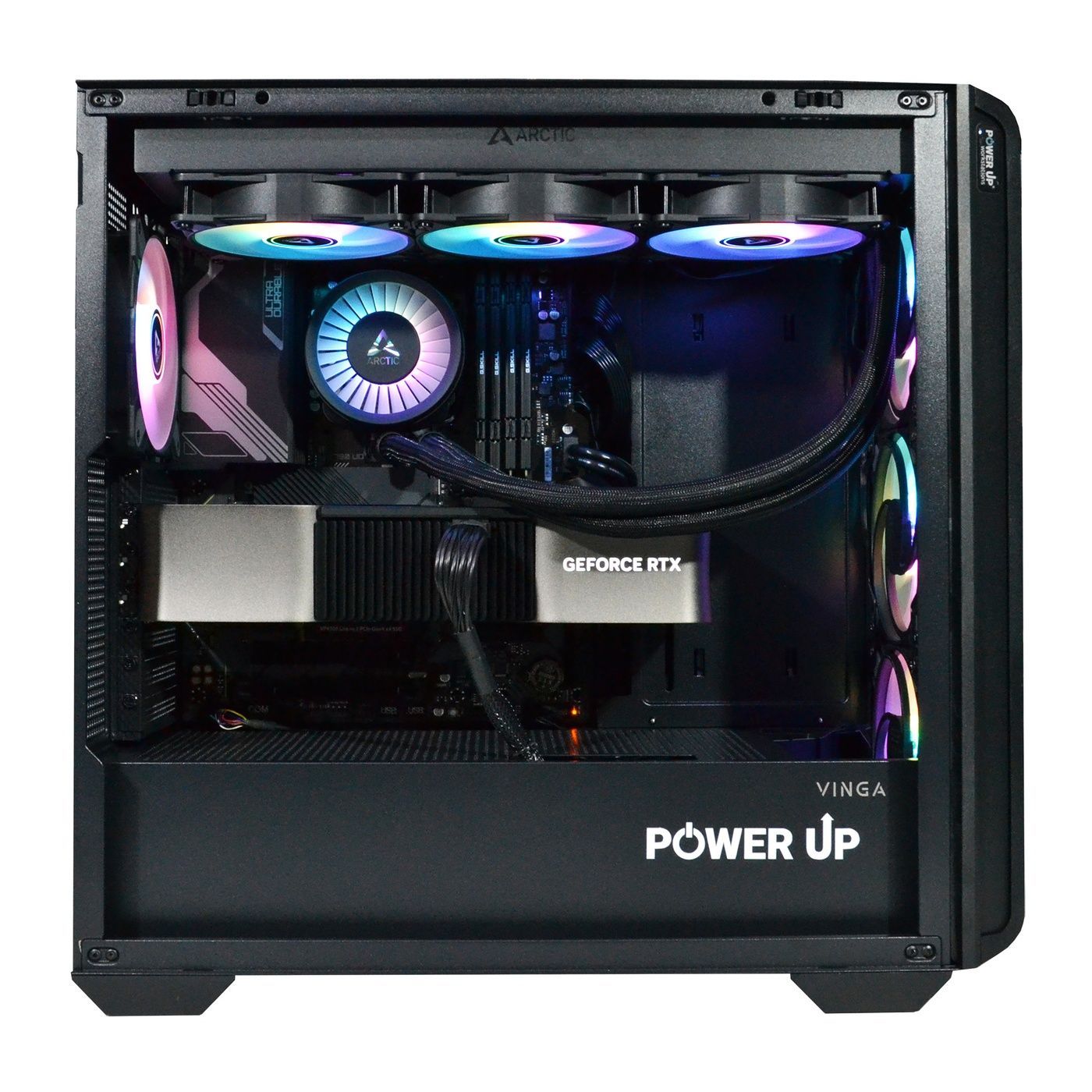 Рабочая станция PowerUp Desktop #613 Core i9 14900K/64 GB/SSD 1TB/GeForce RTX 5070 12GB