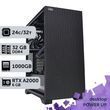 PowerUp Desktop Workstation #297 Core i9 14900K/32 GB/SSD 1 TB/NVIDIA Quadro RTX A2000 6 GB