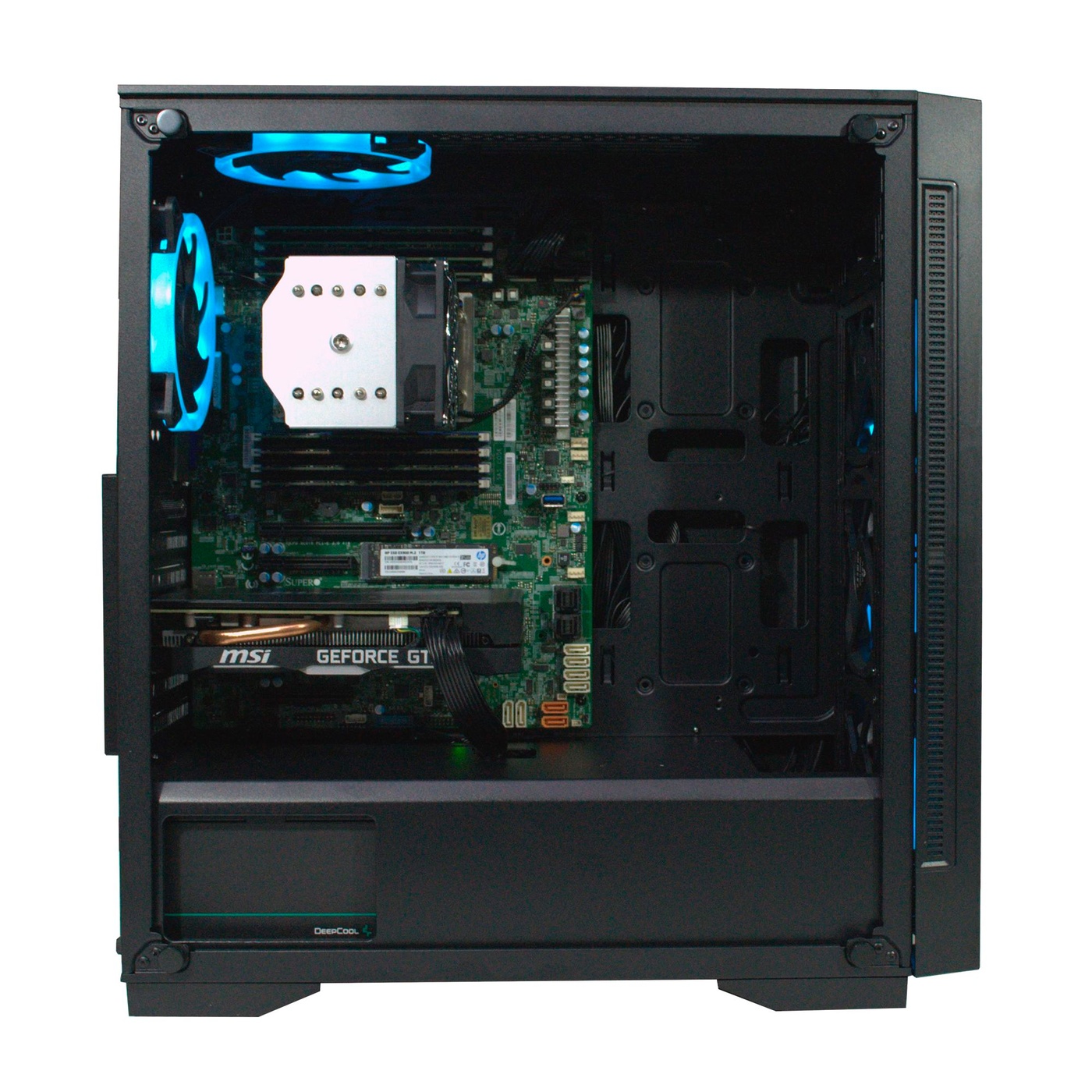 Робоча станція PowerUp #291 AMD EPYC 7702/256 GB/SSD 2TB/GeForce RTX 4070Ti Super 16GB
