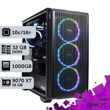 GamePC TOP #618 Core i5 14400F/32 GB/SSD 1TB/Radeon RX 9070 XT 16 GB