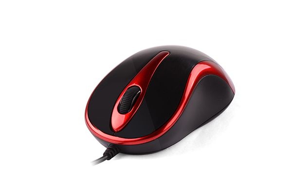 Mouse A4Tech N-350-2 Red/Black USB V-Track