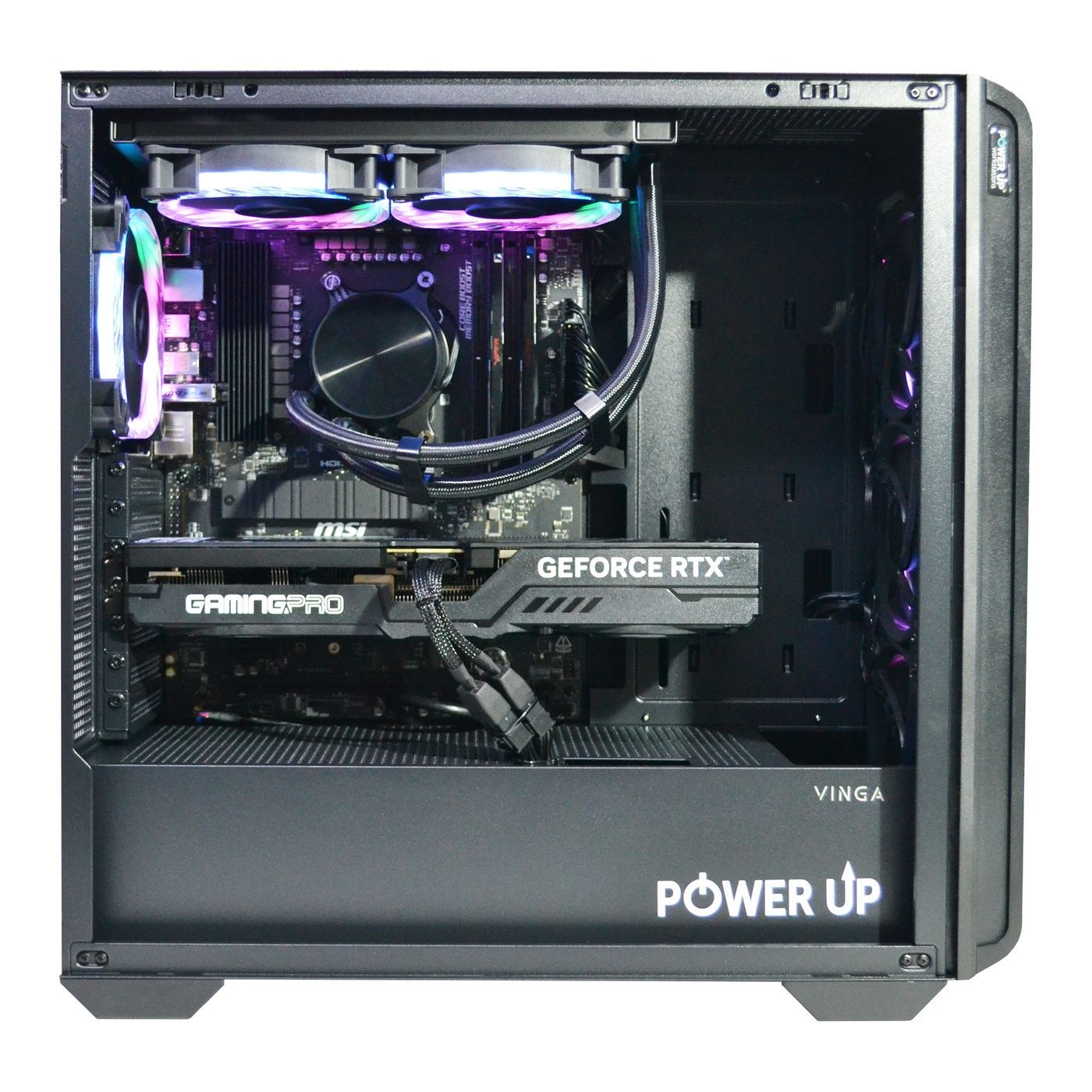 Ігровий комп'ютер GamePC TOP #383 Ryzen 7 8700F/32 GB/SSD 2TB/GeForce RTX 4070Ti Super 16GB