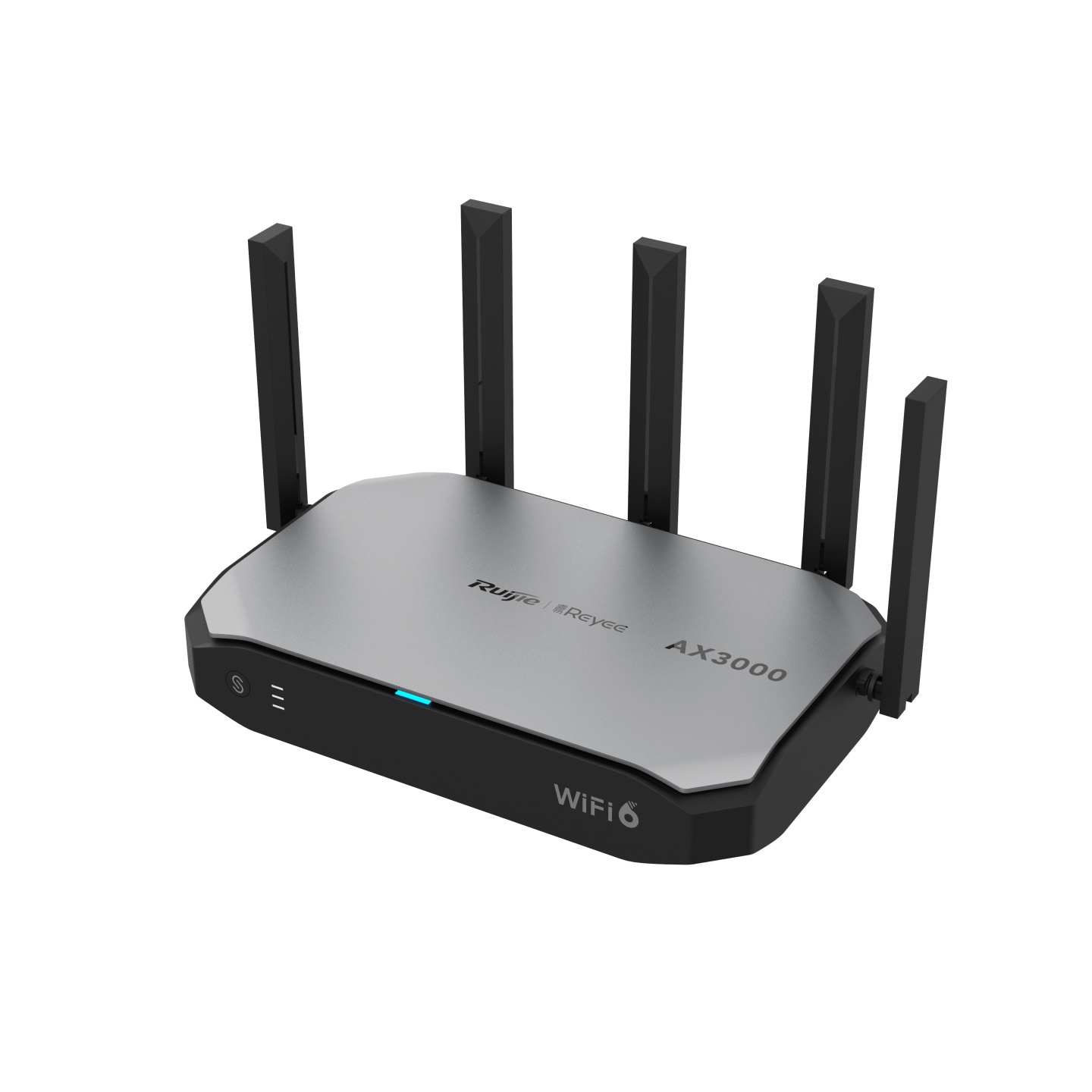 Вид ззаду Ruijie Reyee RG-EG105GW-X з портами LAN/WAN