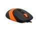 Mouse A4Tech FM10S Orange/Black USB