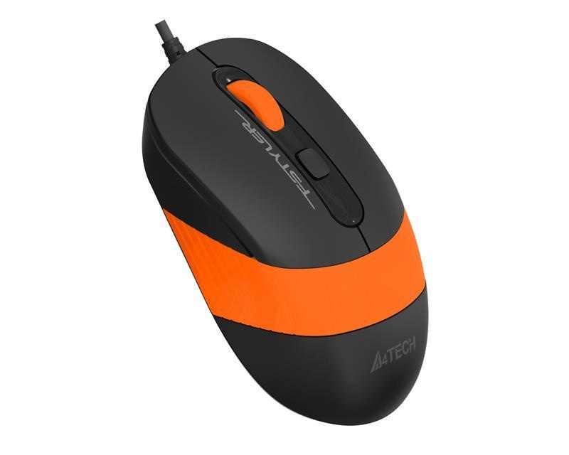 Мишка A4Tech FM10S Orange/Black USB