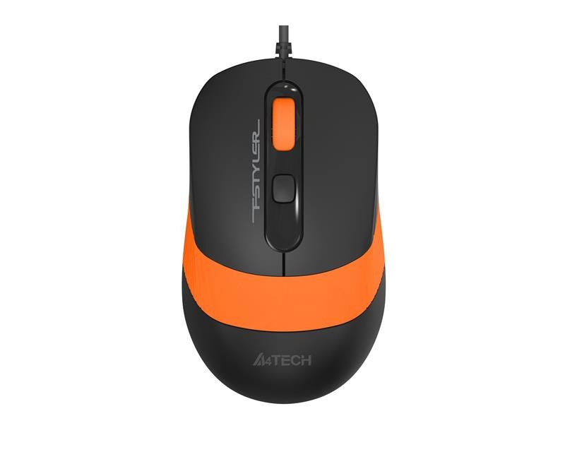 Mouse A4Tech FM10S Orange/Black USB