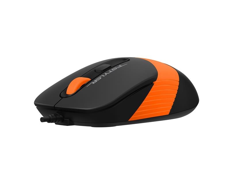 Mouse A4Tech FM10S Orange/Black USB