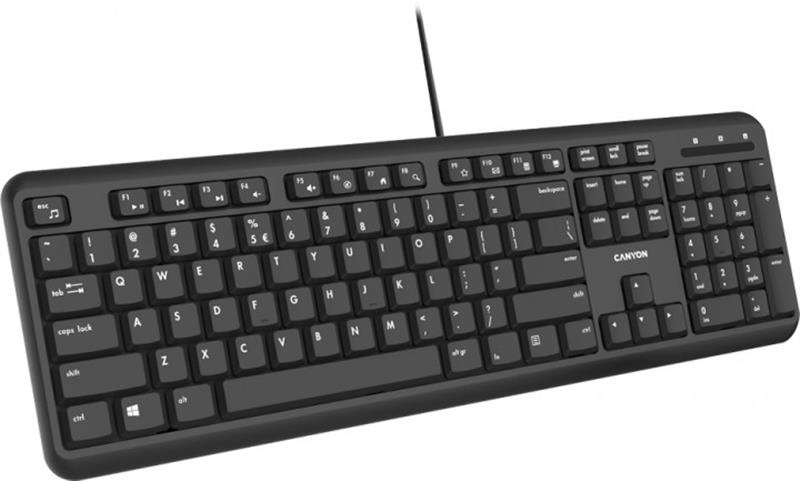 Keyboard Canyon CNS-HKB02-RU Black USB