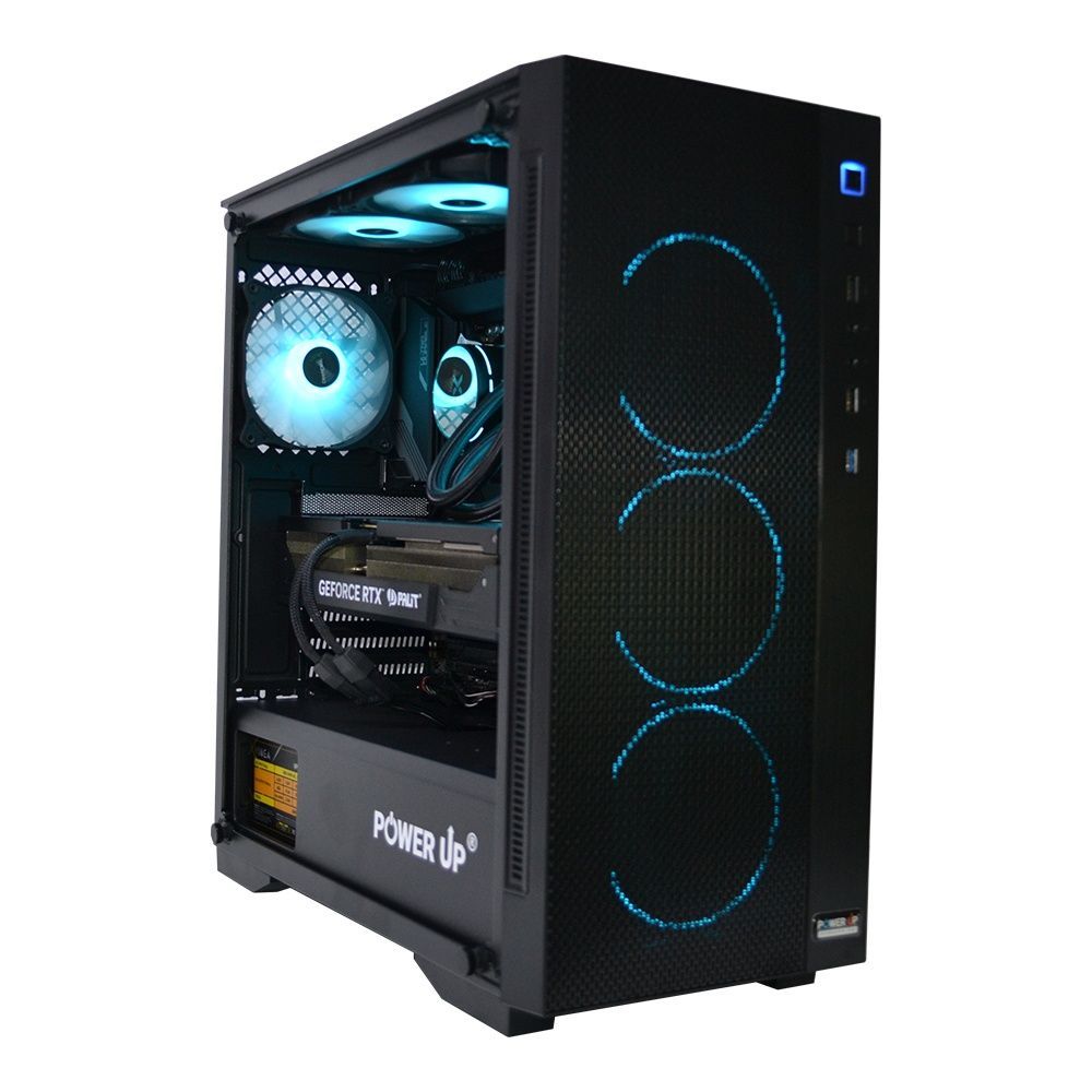 Робоча станція PowerUp Desktop #666 Ryzen 9 9900x/128 GB/SSD 4TB/GeForce RTX 5090 32GB