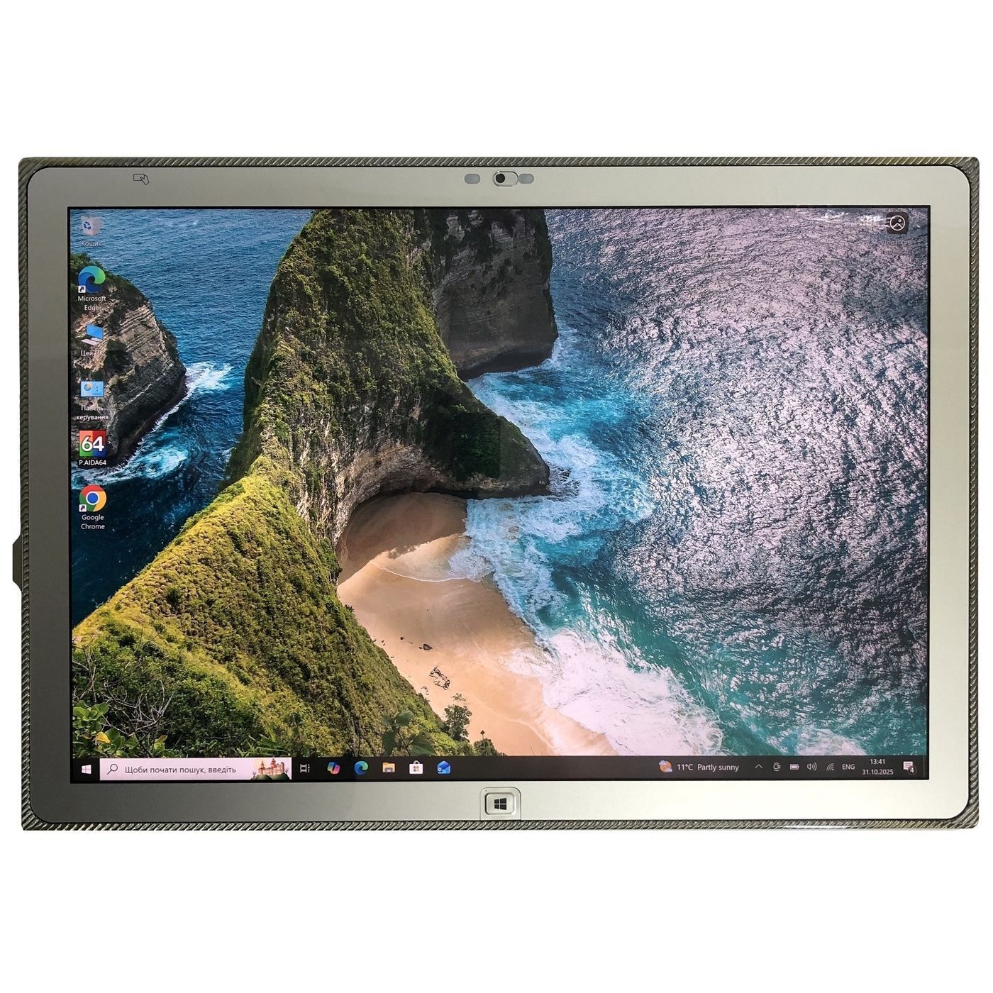 Захищений планшет Panasonic Toughpad FZ-Y1 / 20" (3840x2560) IPS Touch / i5-5300U / 8GB / 256GB SSD / Win11Pro - Б/в