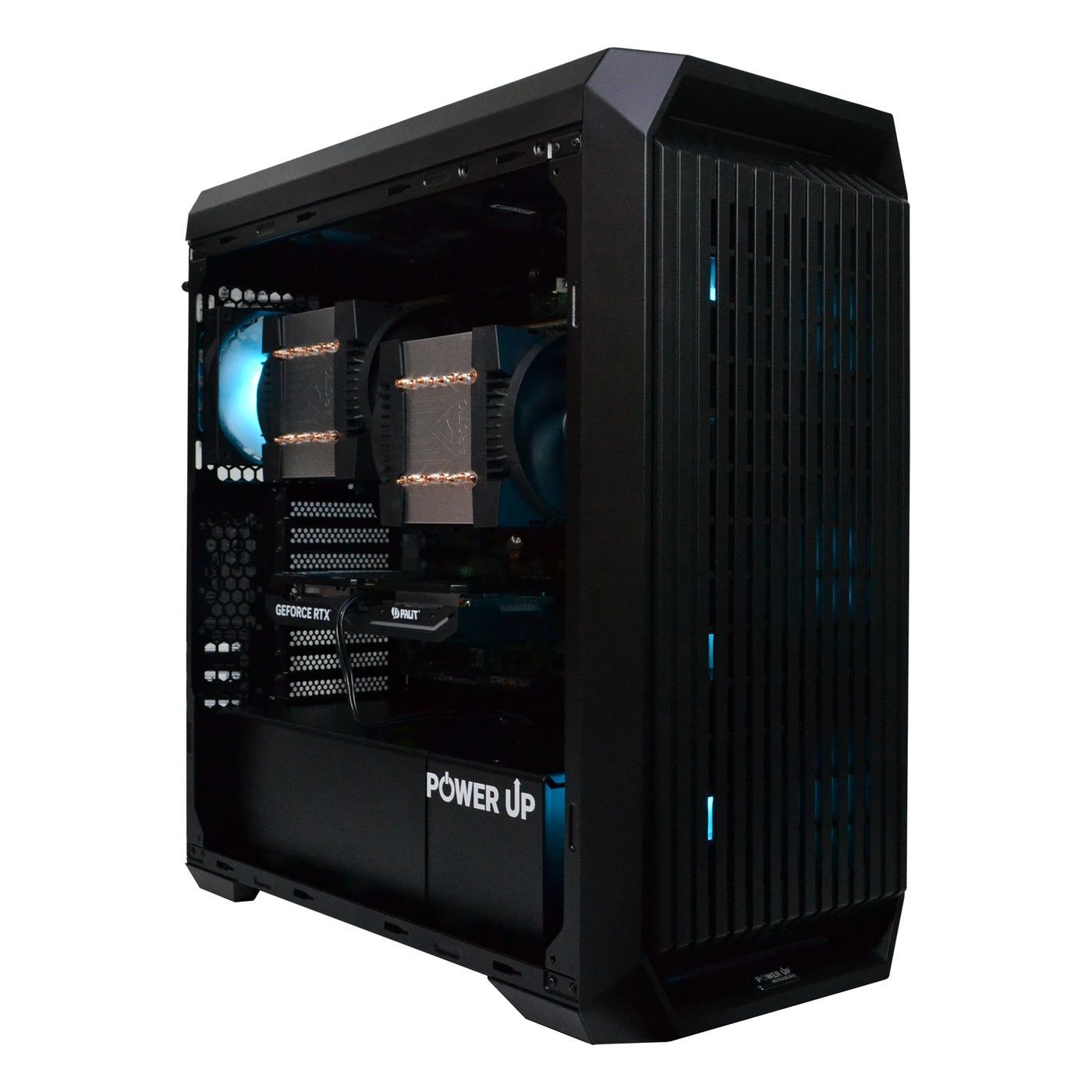 Двопроцесорна робоча станція PowerUp #551 AMD EPYC 7702 x2/512 GB/SSD 1TB/GeForce RTX 5060Ti 16GB